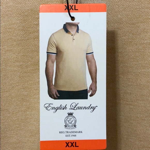 English Laundry Men’s Cotton Modal Polo - Picture 5 of 7